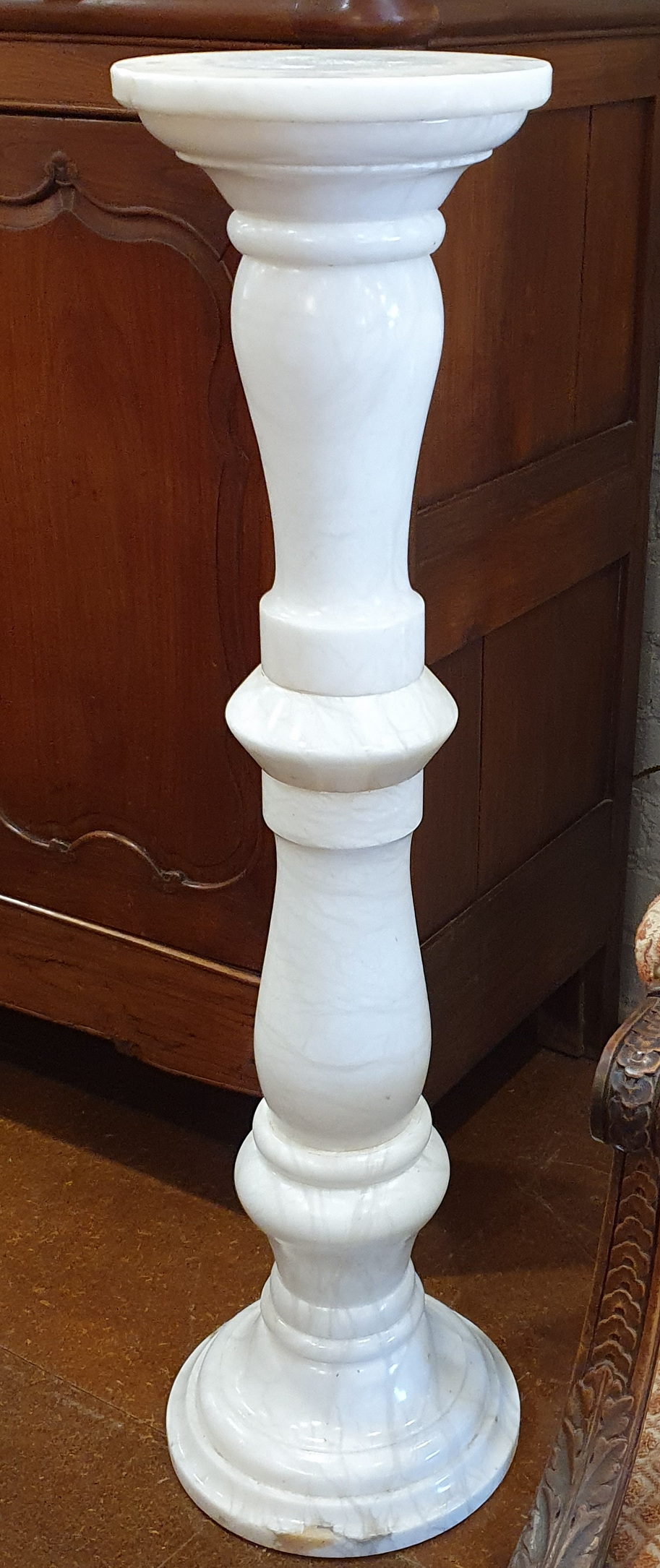 An Italian Alabaster Pilaster